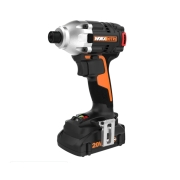 ΠΑΛΜΙΚΟ ΚΑΤΣΑΒΙΔΙ ΜΠΑΤΑΡΙΑΣ WORX WX261 20V 2x2Ah 260Nm (Συμπεριλαμβάνει 2 μπαταρίες και φορτιστή)