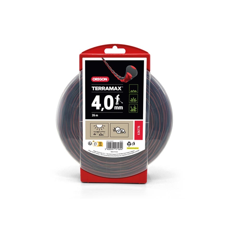 ΚΛΩΣΤΗ OREGON TERRAMAX 4.0mm X 26m 636776