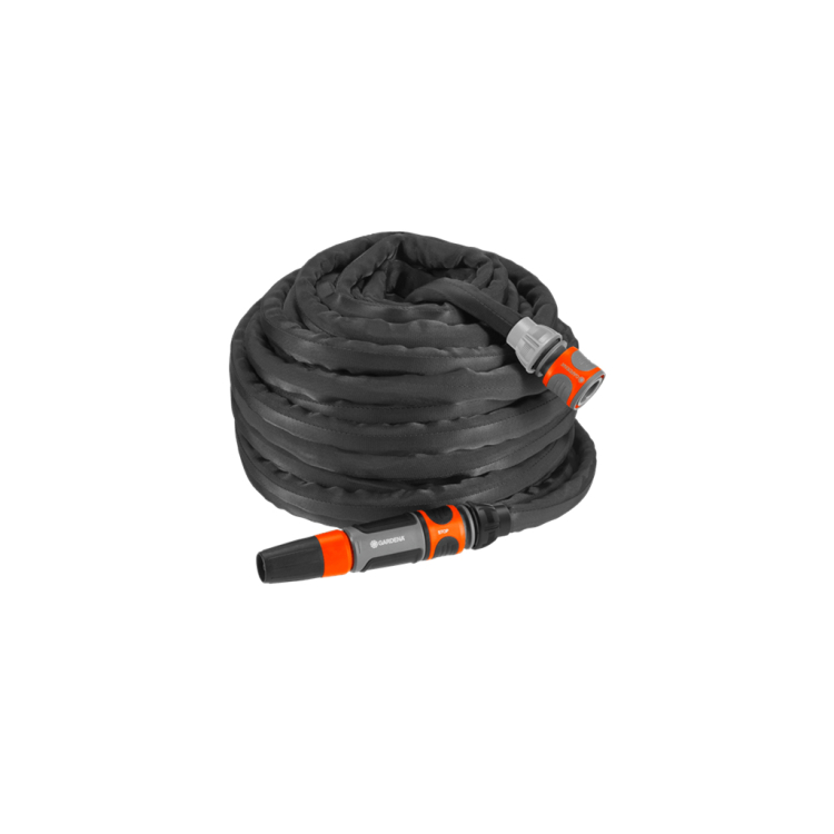 ΛΑΣΤΙΧΟ ΥΦΑΣΜΑΤΙΝΟ LIANO 13mm (1/2) -20M ΣΕΤ ΜΕ ΣΥΝΔΕΣΜΟΥΣ OGS GARDENA 18434-20