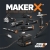 MAKER X KIT WORX WX988 ΕΡΓΑΛΕΙΟ ΕΠΕΞΕΡΓΑΣΙΑΣ ΞΥΛΟΥ - ΜΕΤΑΛΛΟΥ ΑΝΤΑΠΤΟΡΑΣ & ΜΠΑΤΑΡΙΑ